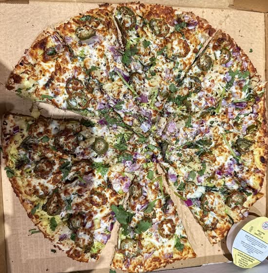 Large Veggie Lovers Pizza