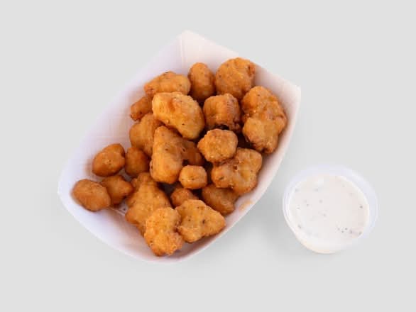 Golden Fried Cauliflower Bites