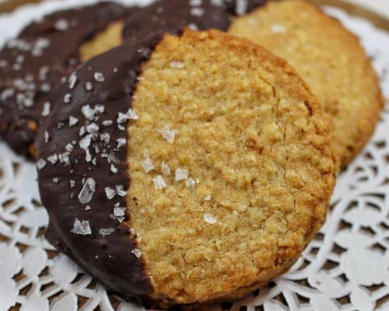 Chocolate Dipped Oat Cakes
