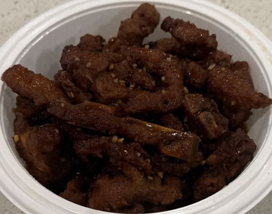 50.Honey Garlic Spareribs