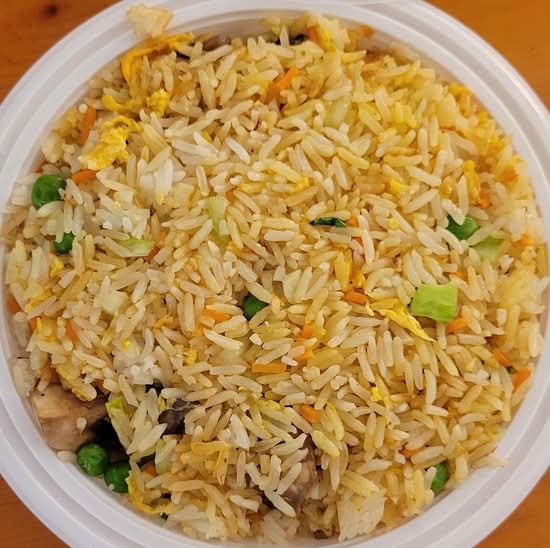 91.Vegetable Fried Rice with Eggs