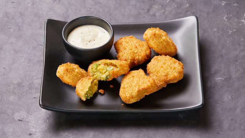 Broccoli, Bacon & Cheese Poppers