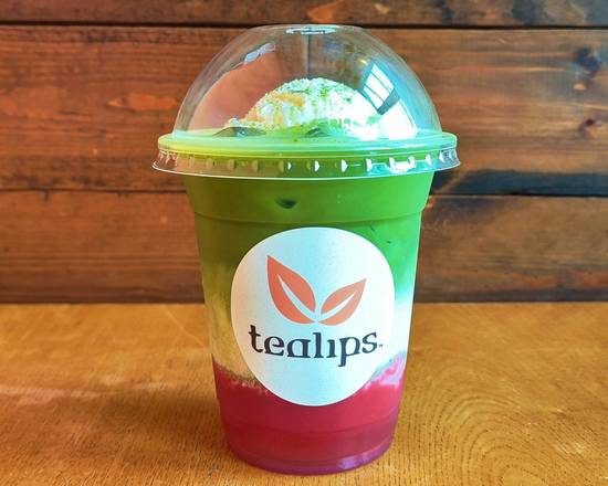 Strawberry Matcha Latte