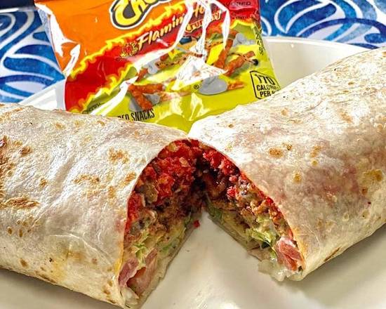 Hot Cheetos Burrito