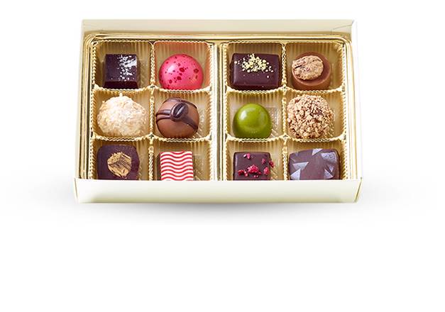 Chocolats fins - 12 unités