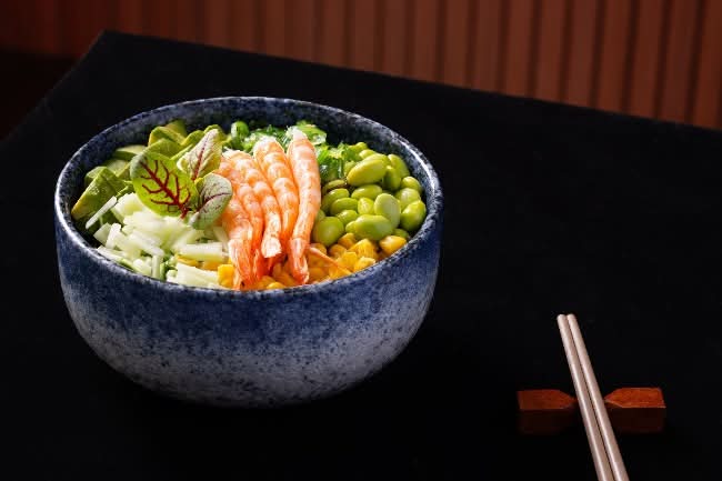 Shrimp Poke Bowl