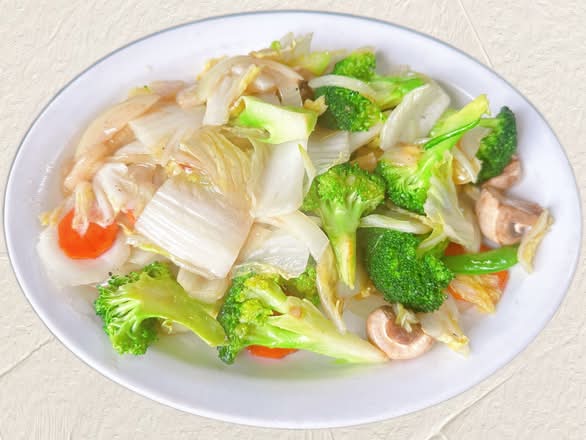 23. Cantonese Mixed Vegetable