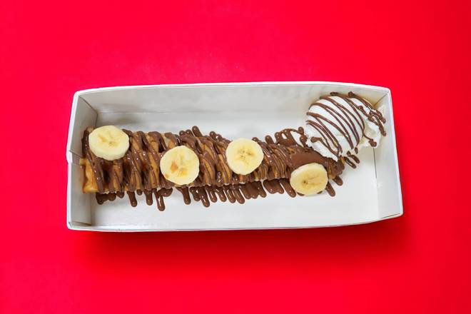 Banana Nutella Stick Waffle