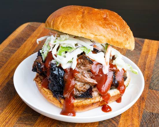 BBQ Beef Brisket Sandwich