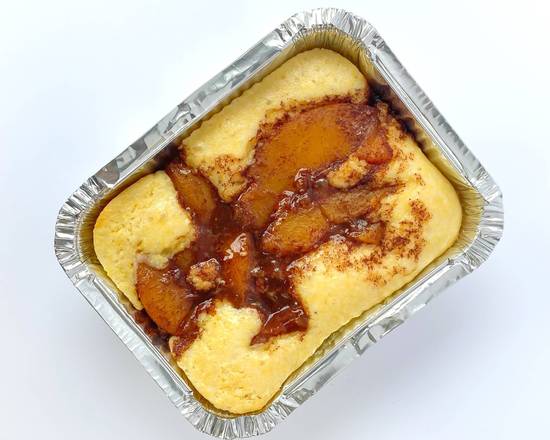 Cornbread Peach Cobbler Frozen (Small or Large)