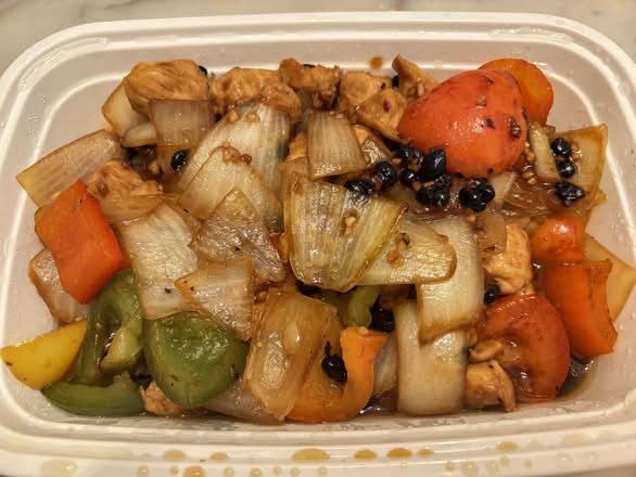 Chicken with Black Bean Sauce