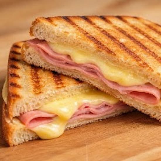 Grilled Ham & Cheese Panini