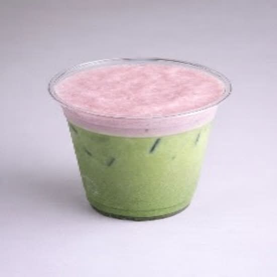 Strawberry Matcha Latte