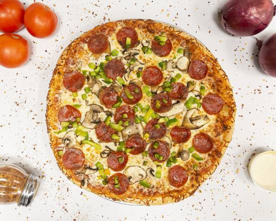 Single Three Toppings Pizza (Medium)