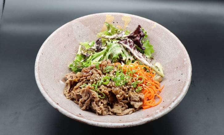 Garlic Beef Rice Bowl