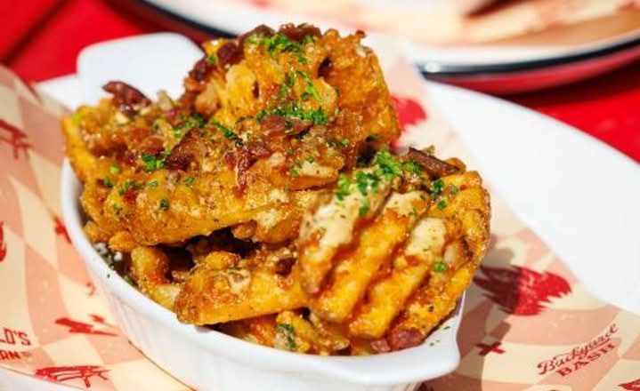 Loaded Baked Potato Messy Fries