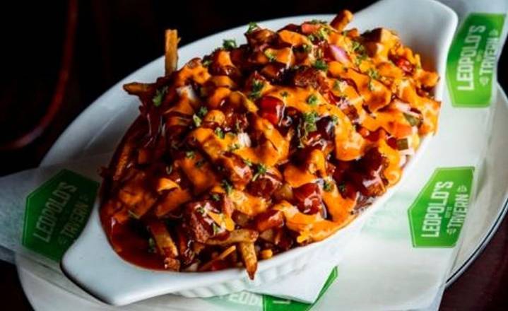 Plant-Based Burger Poutine