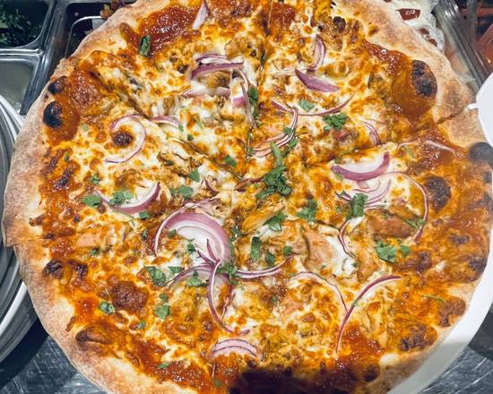 Smoked Chicken Pizza