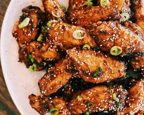 Honey Garlic Chicken Wings(6pcs)