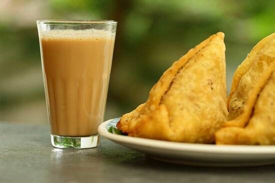 Chai & Veg Samosa(1 pc) Combo