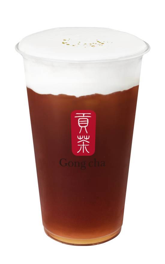 Foam Brewed Tea
