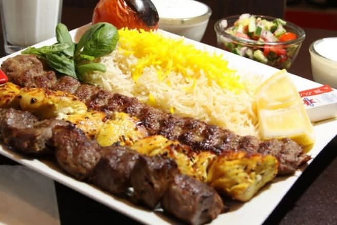 Dejavu Mix Kebab Chicken, Beef, Koobideh, Pita