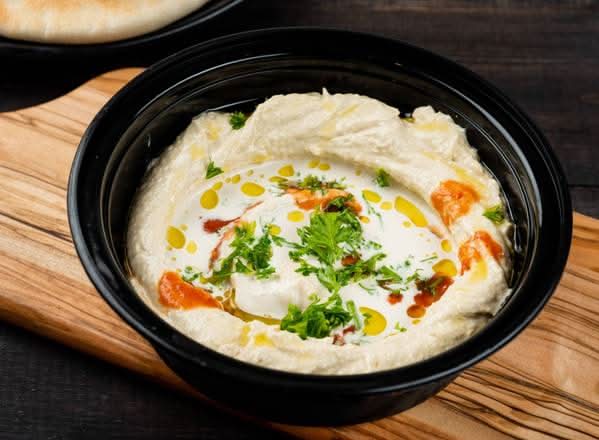 Hummus with Tahini (1 Pita)