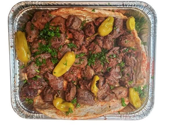 Lamb Shish Kebob Tray