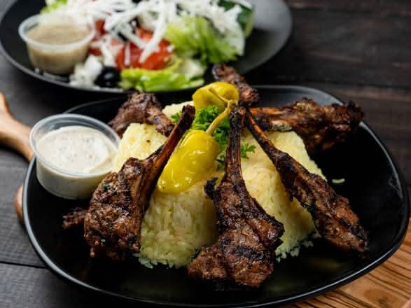 Rack of Lamb (Side, Salad)