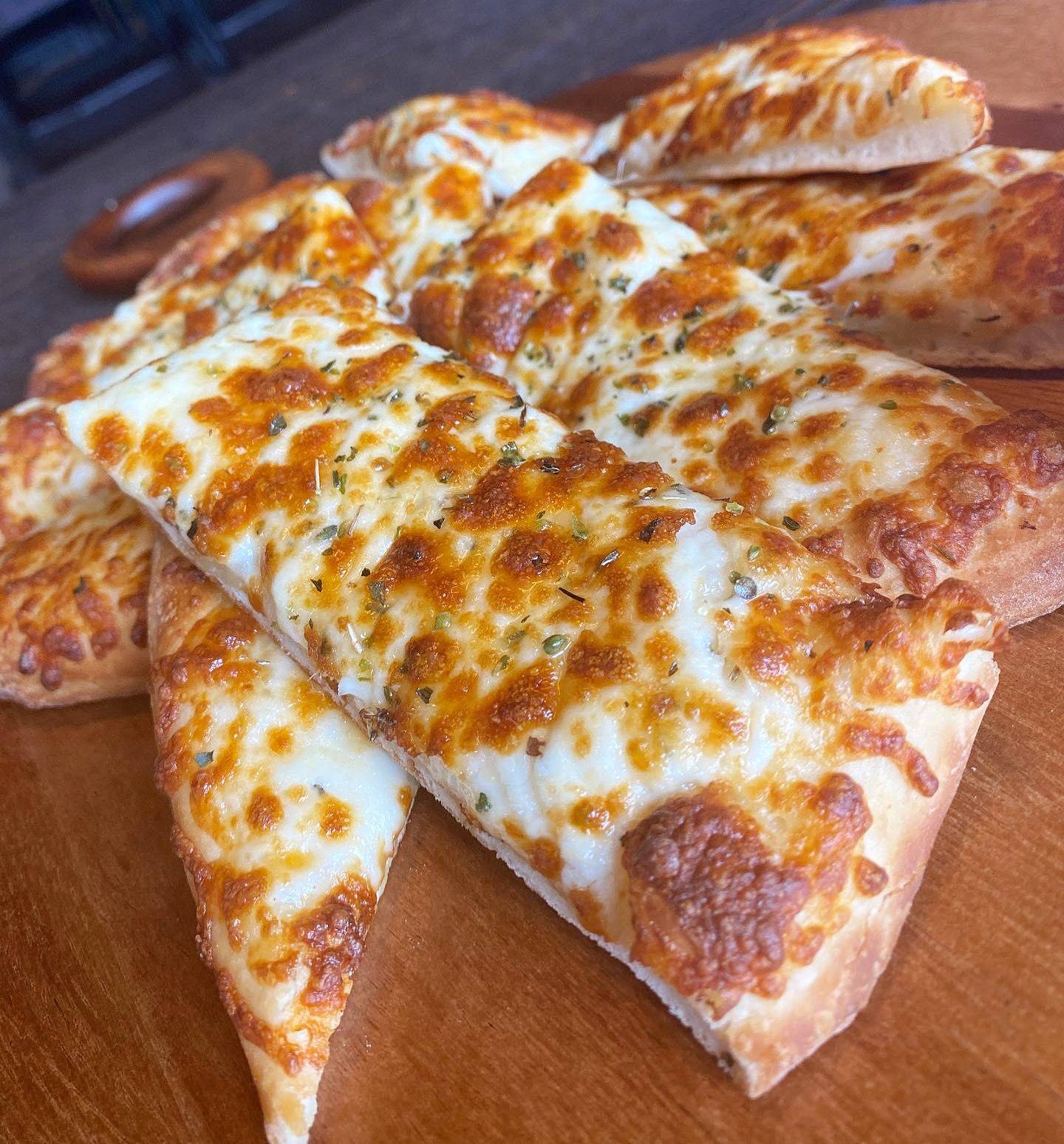 Pizza à l’ail