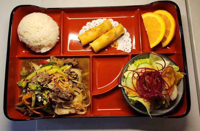 Bulgogi Bento Box