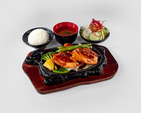 Grill Salmon Teriyaki