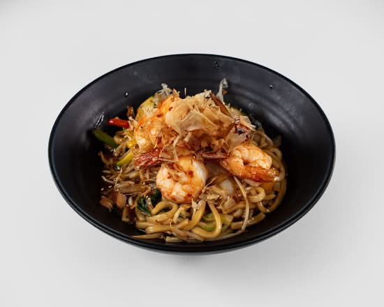 Shrimp Stir-Fried Udon