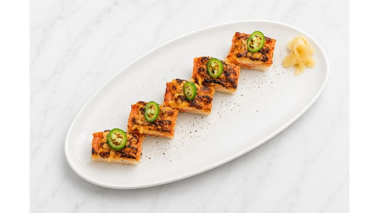 Seared Salmon Sushi