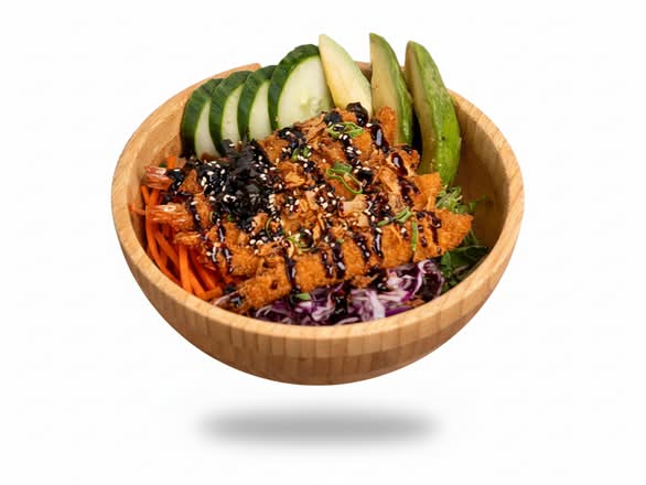 Poké Crevette Tempura