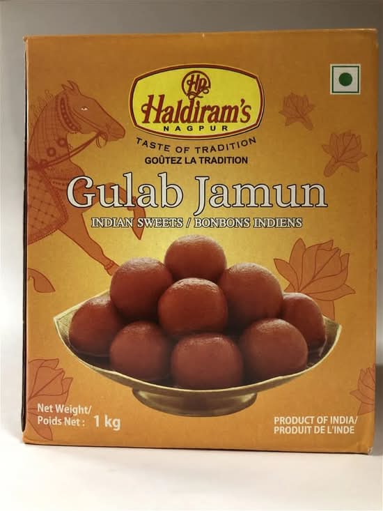 Haldiram Gulab Jamun Tin 1kg