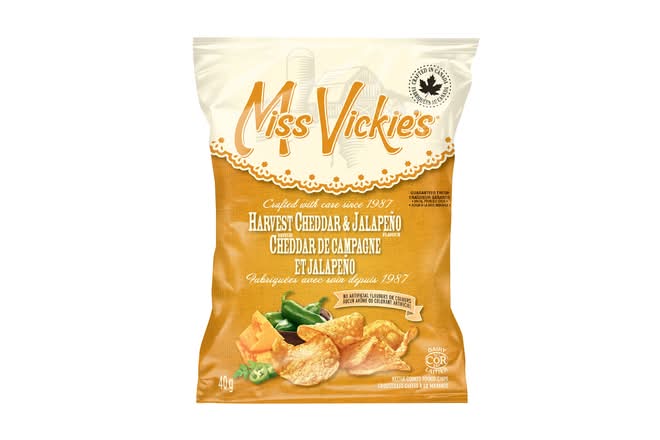 Miss Vickies Cheddar De Campagne et Jalapeño