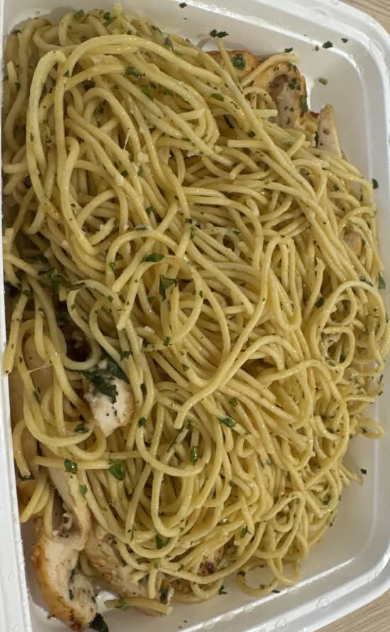 Spaghetti aglio olio e Peperoncini