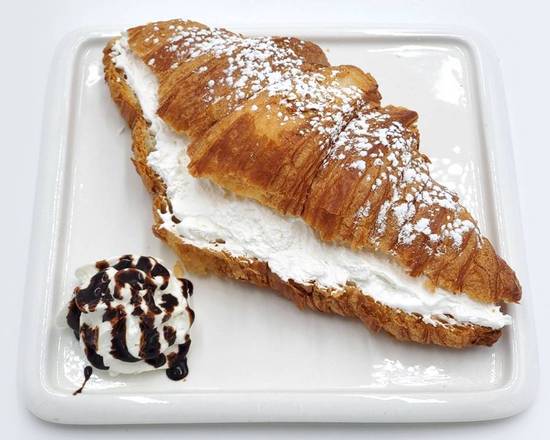 CROISSANT with WHIPPED CREAM
