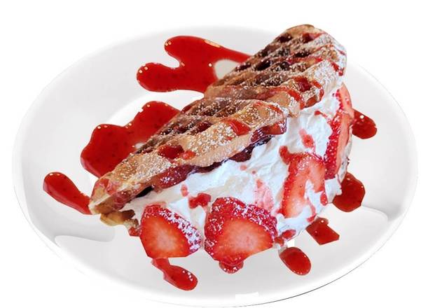 STRAWBERRY CREAM WAFFLE