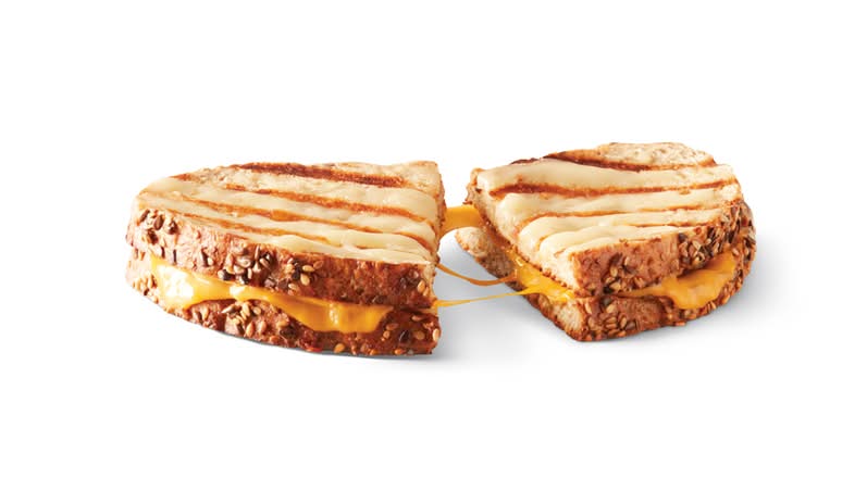 Sandwich gratiné au fromage fondu
