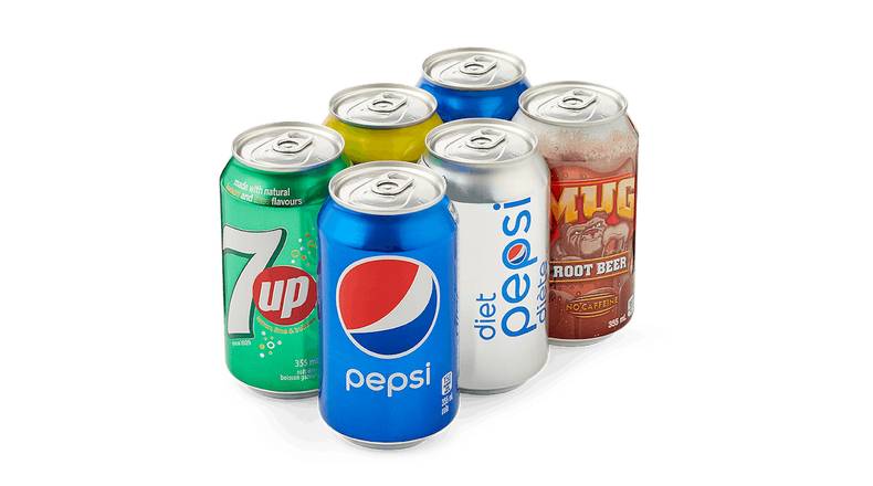 Boisson gazeuse - canette / Can of pop (355ml)
