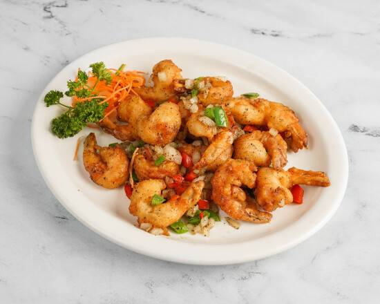 C06 Crevettes croustillantes sel et poivre/Crispy salt and pepper shrimps