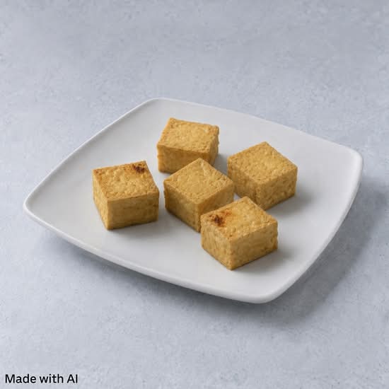 7. Deep-Fried Tofu (5 pcs) (Dau Hu Chien)