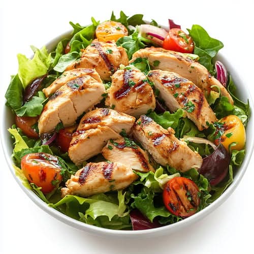 Salade Brochette Poulet