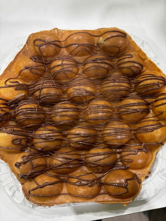 Bubble Waffle Nutella