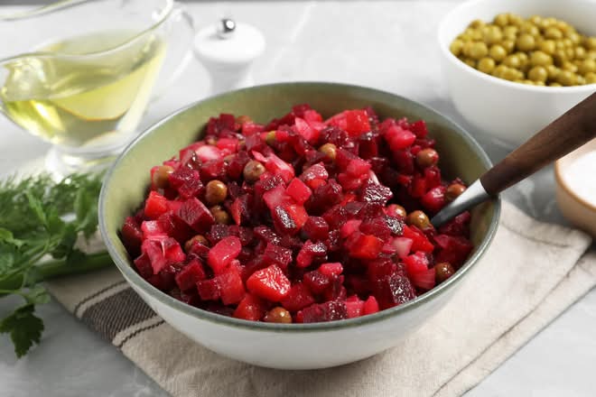 Vinaigrette salad