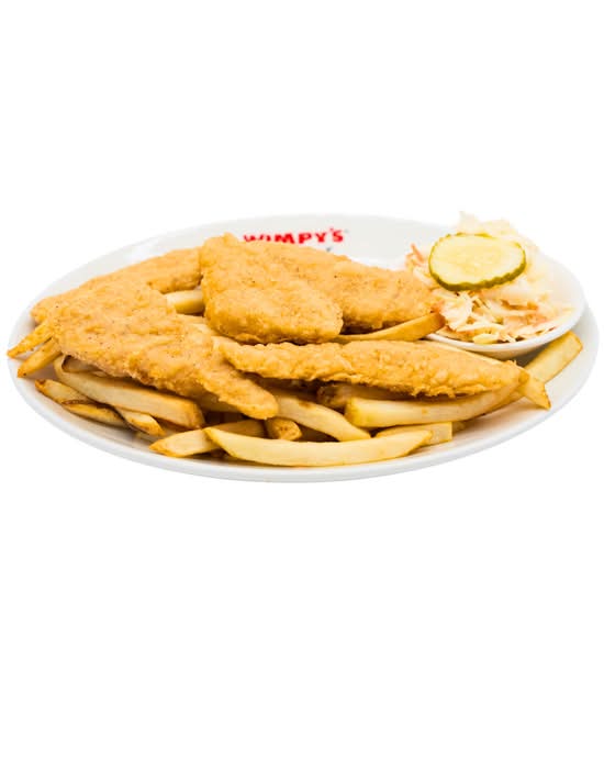 Chicken Fingers & Fries- 820 Cals