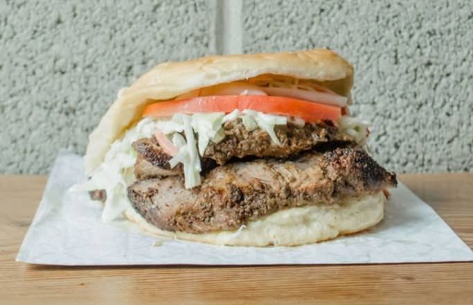 Jerk Pork Sandwich