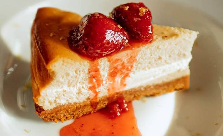 Gâteau au fromage style new-yorkais / New York-style cheesecake